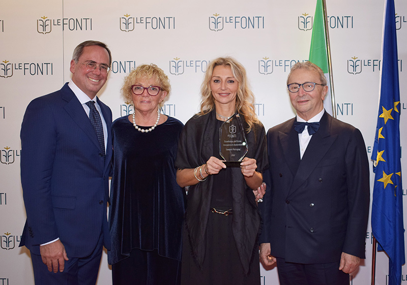 Lumson honoured at the Le Fonti Awards
