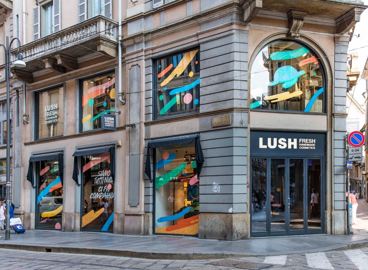Lush chooses Italy for launch of first-ever ‘Naked’ shop
