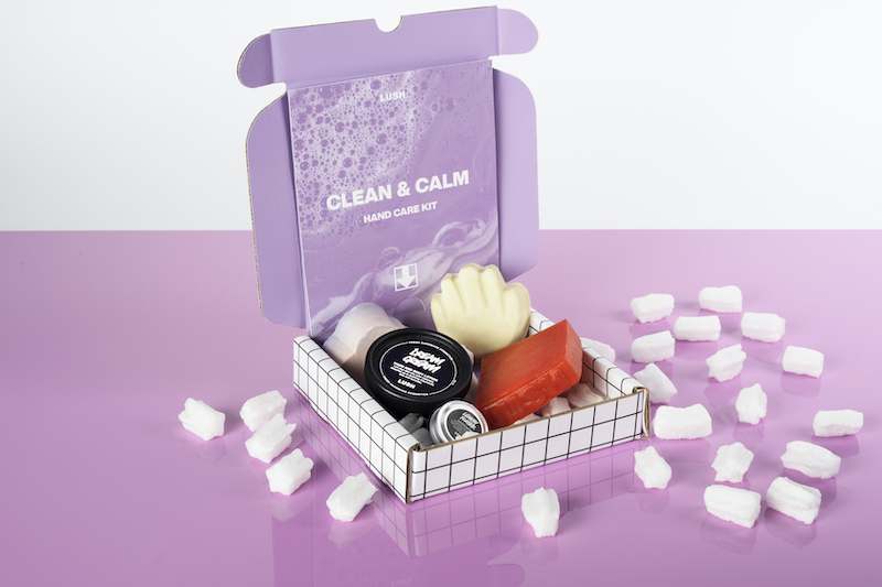 Lush designs letterbox Hand Care Kits for consumers on lockdown