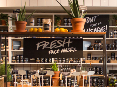 Lush opens its largest store in France