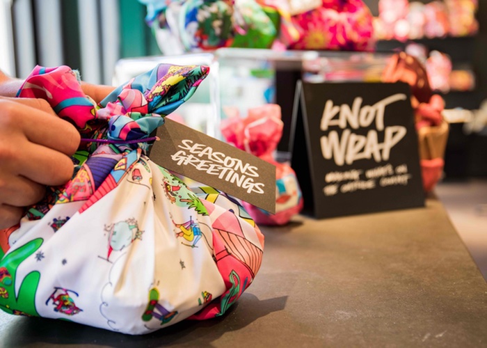 Lush unveils sushi-style restaurant conveyor belt for new in-store gifting service 
