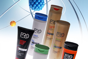 M&H bottles Tesco Pro Formula hair care 
