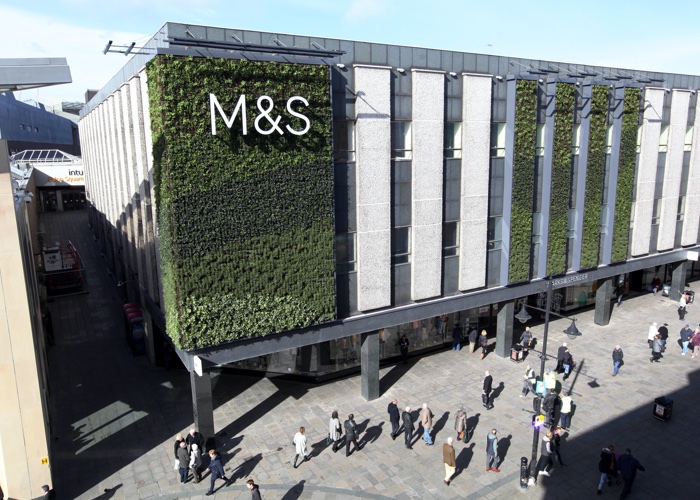 M&S downsizes retail floors to make way for office space