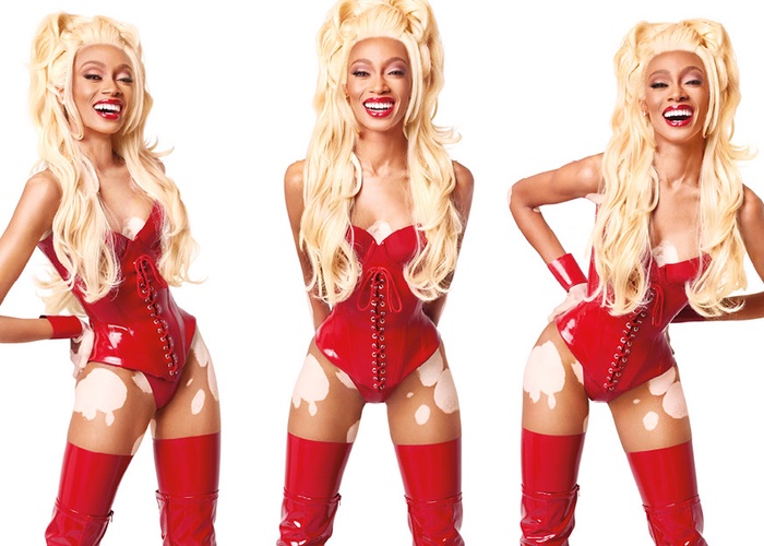 MAC recreates RuPaul’s Viva Glam campaign with help of supermodel Winnie Harlow 