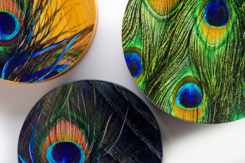 Make-up wrapped in nature: Ready-to-go wood range by Quadpack