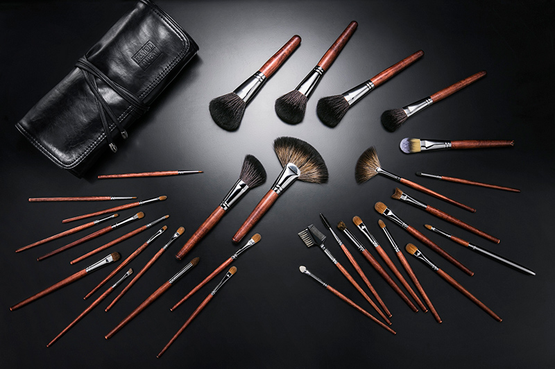 Makeup brush manufacturer MALENA exhibits at Cosmoprof Asia