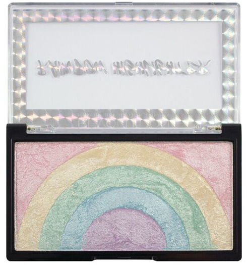 Makeup Revolution unveils rainbow highlighter palette