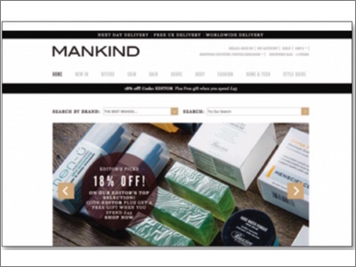 Mankind brings out male grooming's distinguishing features