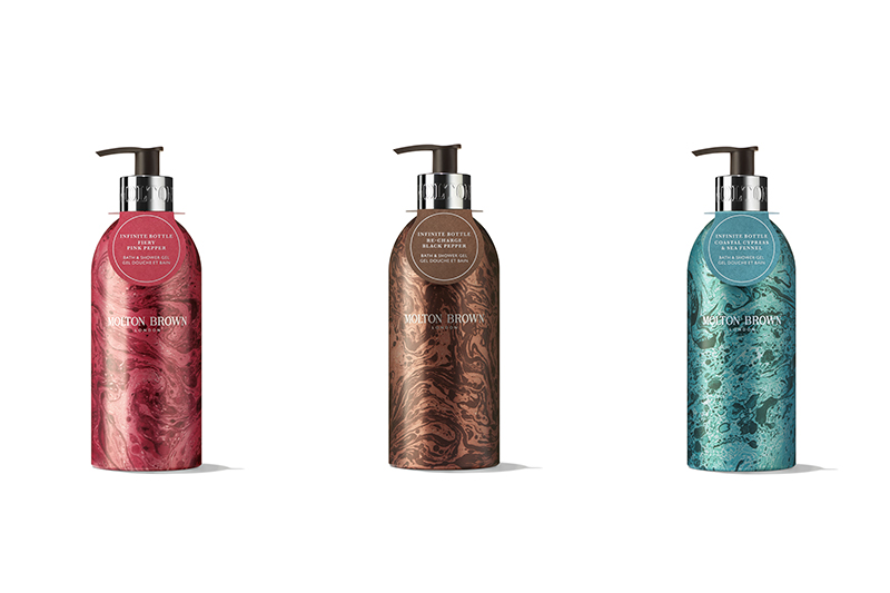 Marble effect takes Molton Brown range to new decorative heights