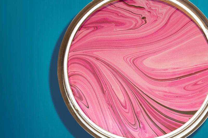 Marble make-up is challenging, but this expert trick makes it pain free