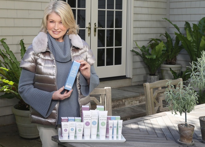 Martha Stewart steers CBD empire into cosmetics 
