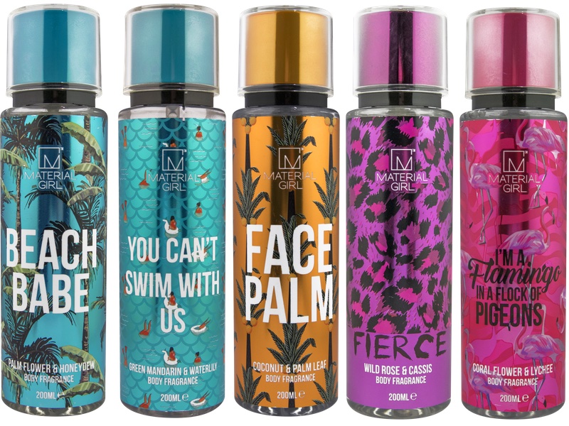 Material Girl by Madonna adds Body Mist collection to product line