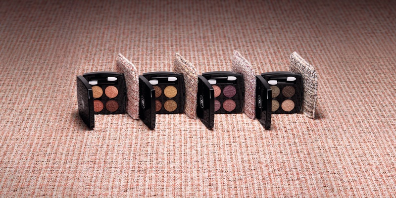 Material world: Chanel’s tweed-inspired eyeshadow palette is beauty's latest fabric themed trend
