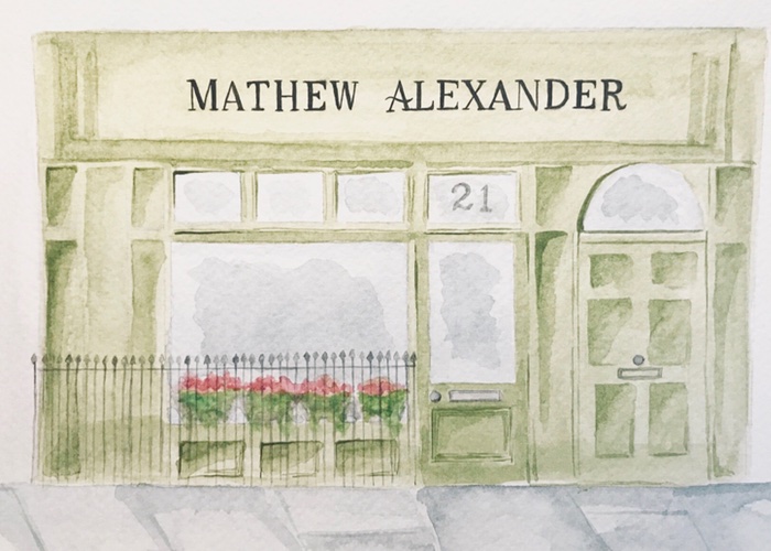 Mathew Alexander opens debut eponymous salon in central London 