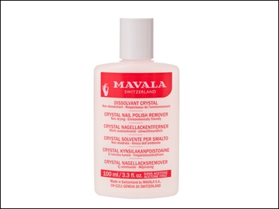 Mavala creates 100% biodegradable nail polish remover