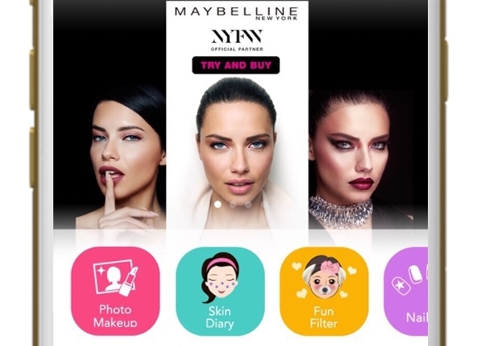 Maybelline brings New York Fashion Week  beauty looks to YouCam Makeup