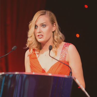 Laura Husband at the Pure Beauty Awards 2016