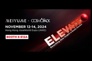 Meiyume debuts at Cosmopack Asia 2024: "Elevate: Reaching New Heights in Beauty Innovation"