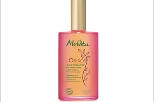 Melvita slims with pink berries