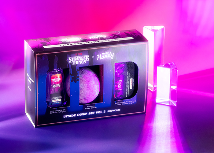 Merci Handy visits The Upside Down with Stranger Things collaboration