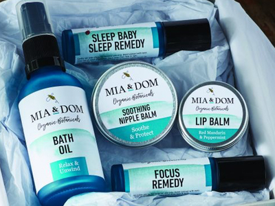 Mia & Dom revamps organic mother and baby brand
