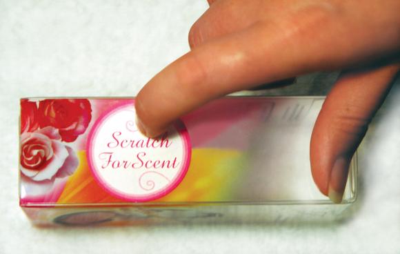 Microencapsulated fragrance labels  from Sessions of York