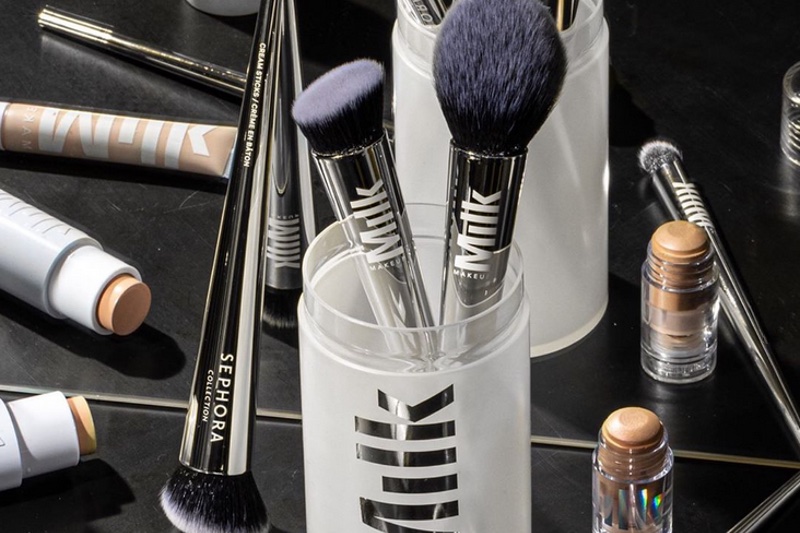 Milk Makeup prepares for the party season with a new collection of beauty brushes
