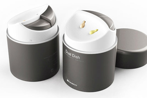 Mix up skin care with Yonwoo's Dual Dish jar