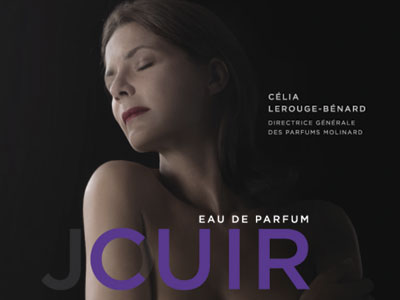 Molinard's Director General poses naked for new campaign
