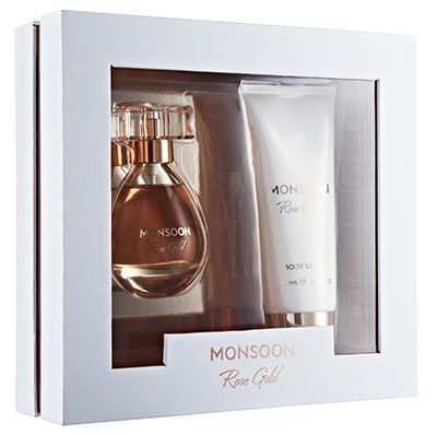 Monsoon launches fragrance gift set Rose Gold
