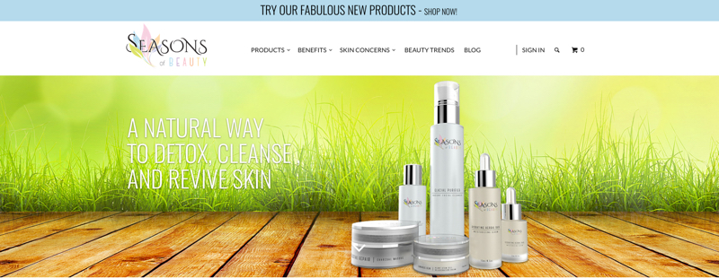 My Seasons of Beauty launches new website 