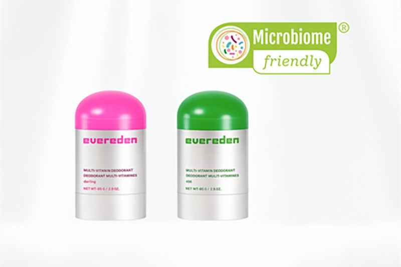 MyMicrobiome certifies evereden multi-vitamin deodorant as the world’s first microbiome-friendly deodorant