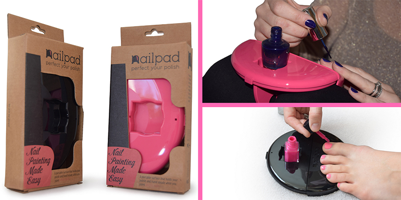 Nailpad launches portable nail polish application surface
