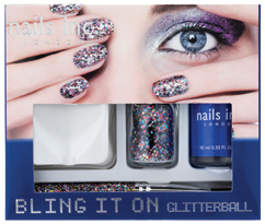 nails inc. Bling it on Glitterball