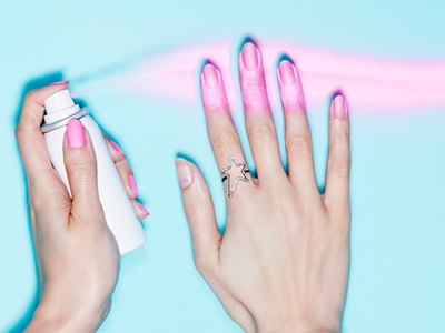 Nails Inc creates world's first spray-on nail polish