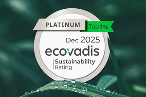 Naolys honoured with EcoVadis Platinum again