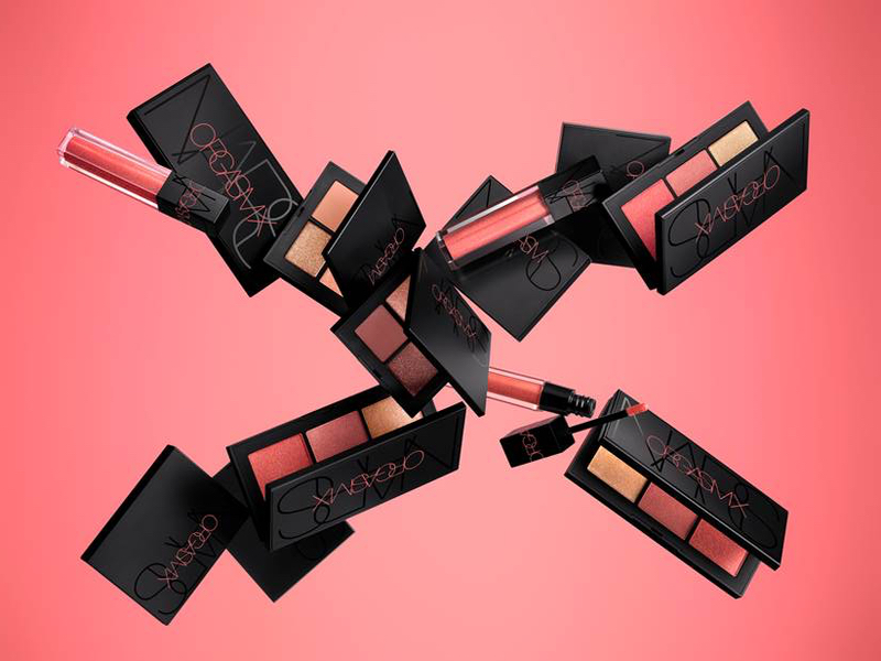 NARS' summer collection is based on its bestselling Orgasm blush 