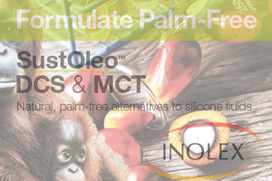 Natural palm-free options to silicone fluids: SustOleo DCS and MCT