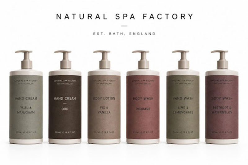Natural Spa Factory introduces new body & hair collection