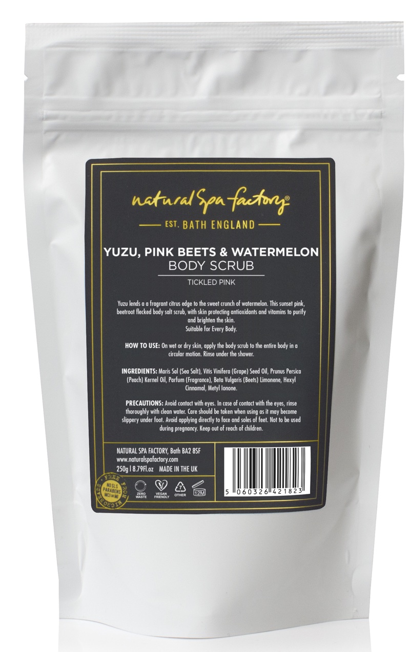 Natural Spa Factory unveils new body scrub with antioxidant rich fruit and veg