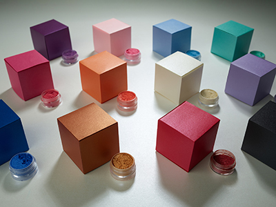 Neenah Packaging offers pearlised folding board in bespoke shades