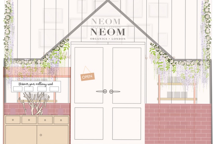 Neom Organics London opens doors of new pop-up boutique