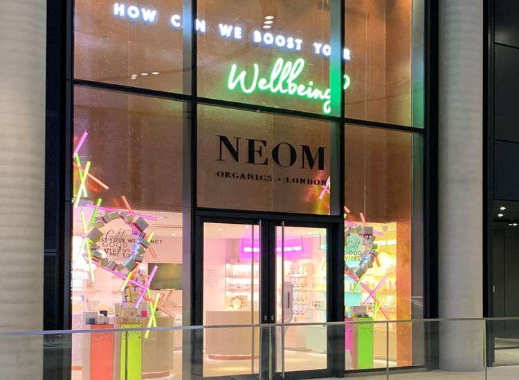 Neom Organics opens London Liverpool Street store to help consumers boost their wellbeing