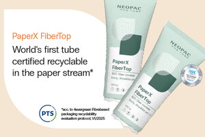 Neopac receives certification for paper tube in standard recycling