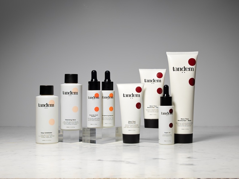 New beauty brand Tandem helps simplify skin care routine range