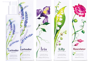 New design updates Crabtree & Evelyn’s Keystone Florals