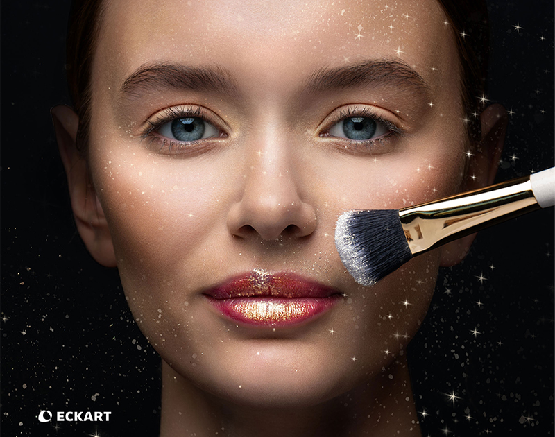 New effect pigment for cosmetics: MIRAGE Twinkling Gold