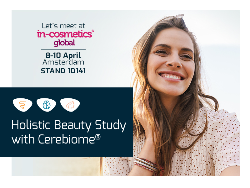 New holistic beauty publication with Cerebiome for gut-brain-skin axis