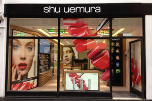 New London store for Shu Uemura 
