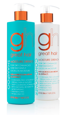 New Moroccan oil hair care collection from Baylis & Harding